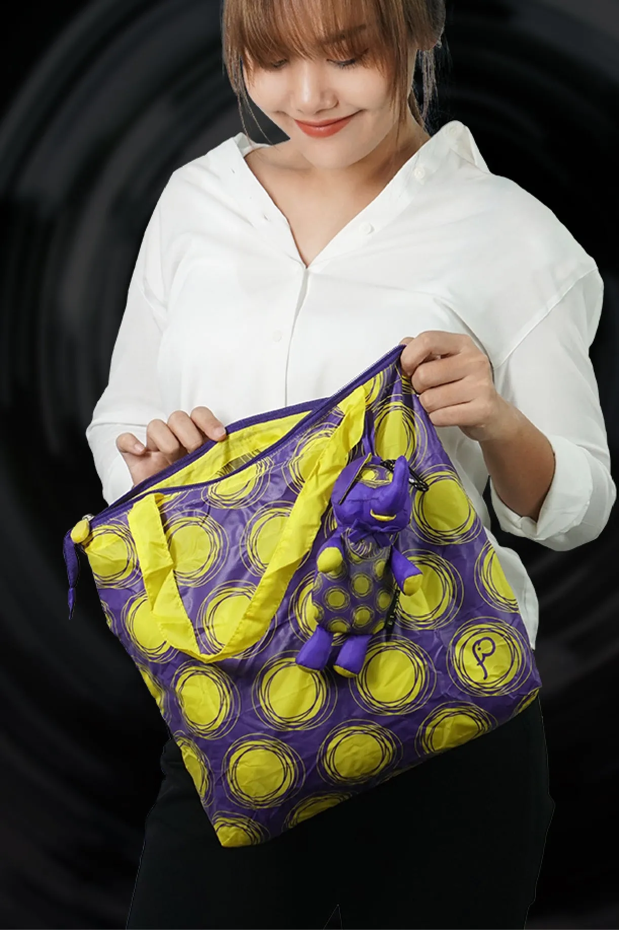 ELEPH RADIANT - M : Purple / Yellow