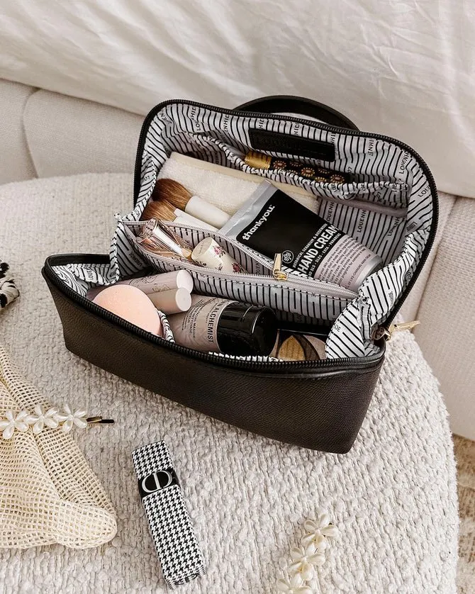 ELLIS MAKEUP BAG BLACK