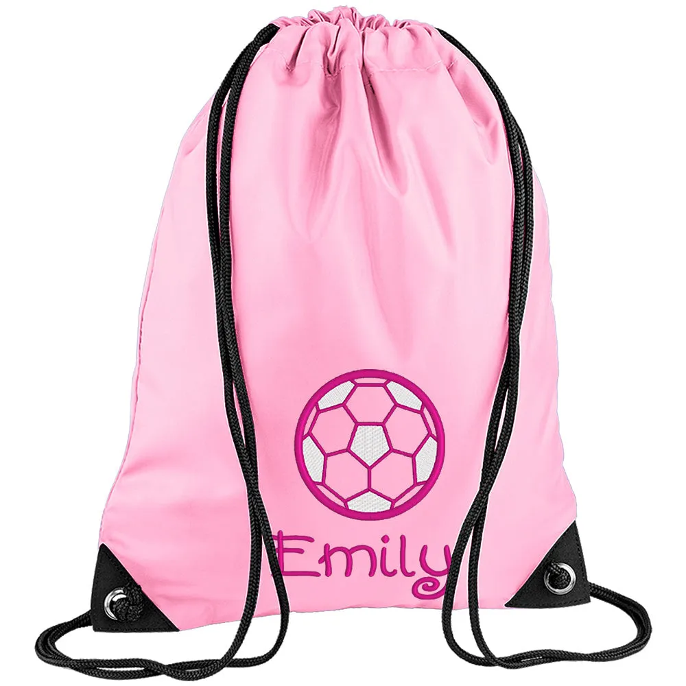 Embroidered PE Bag - Football