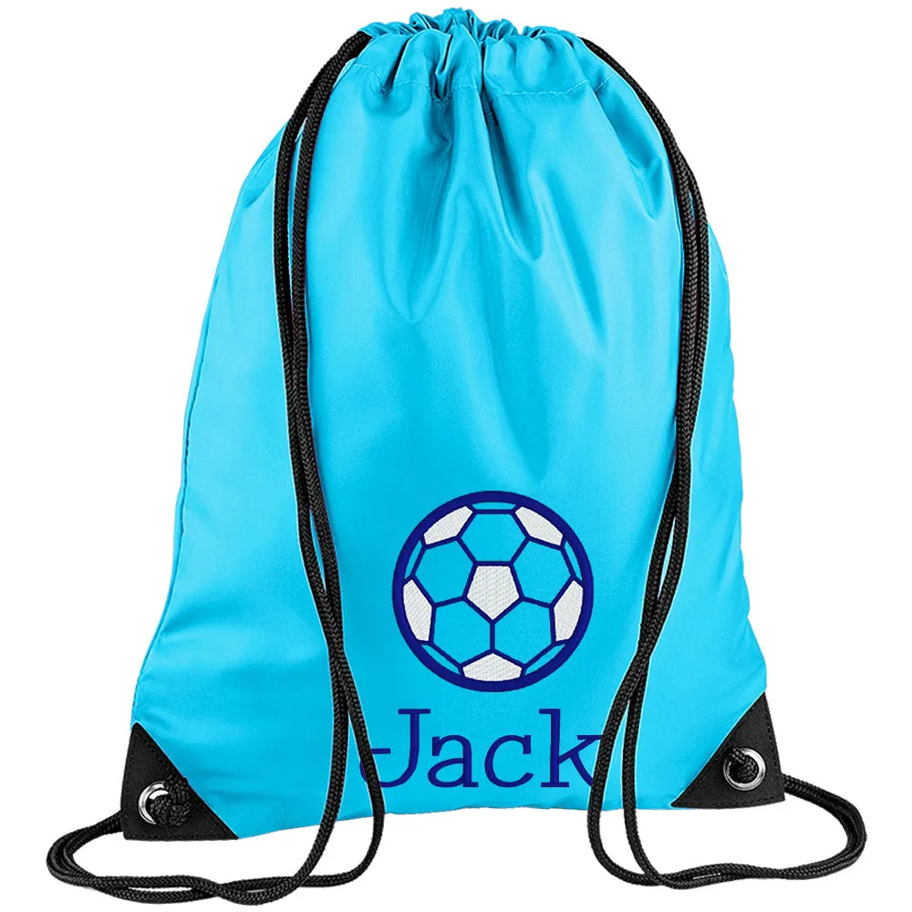 Embroidered PE Bag - Football
