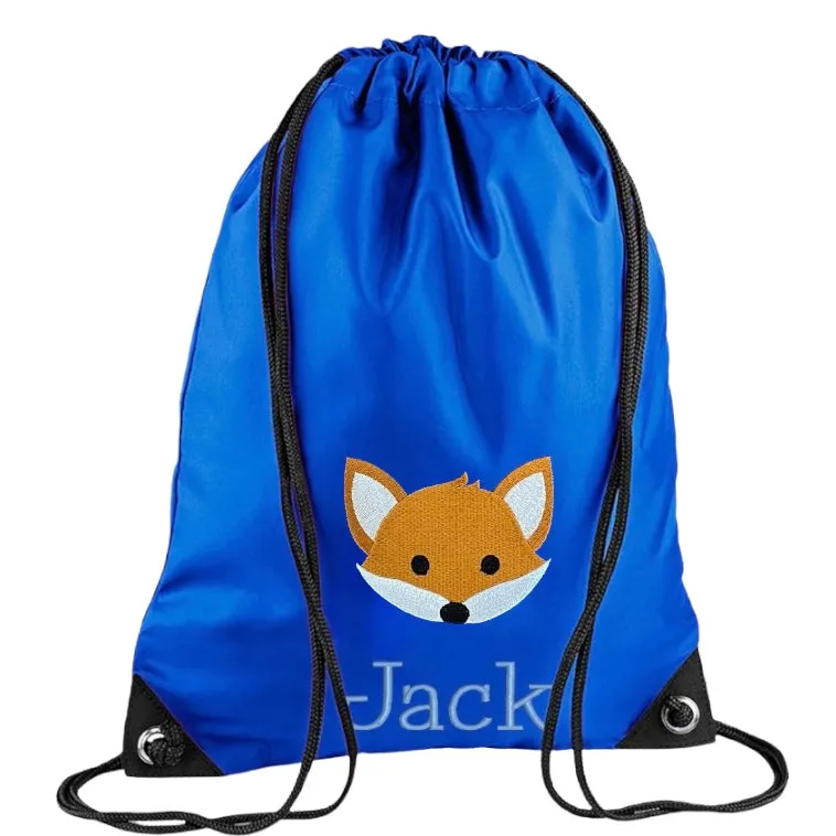 Embroidered PE bag - Fox