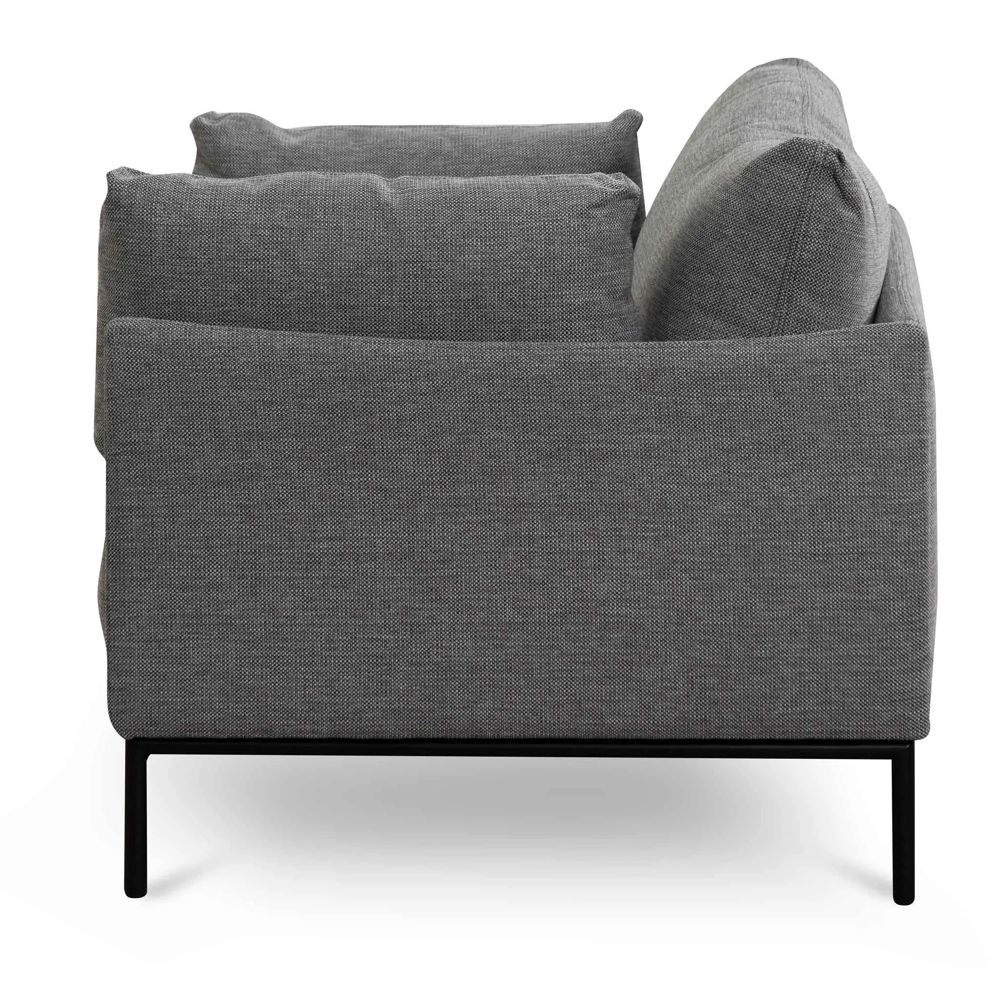 Emilis Armchair - Graphite Grey