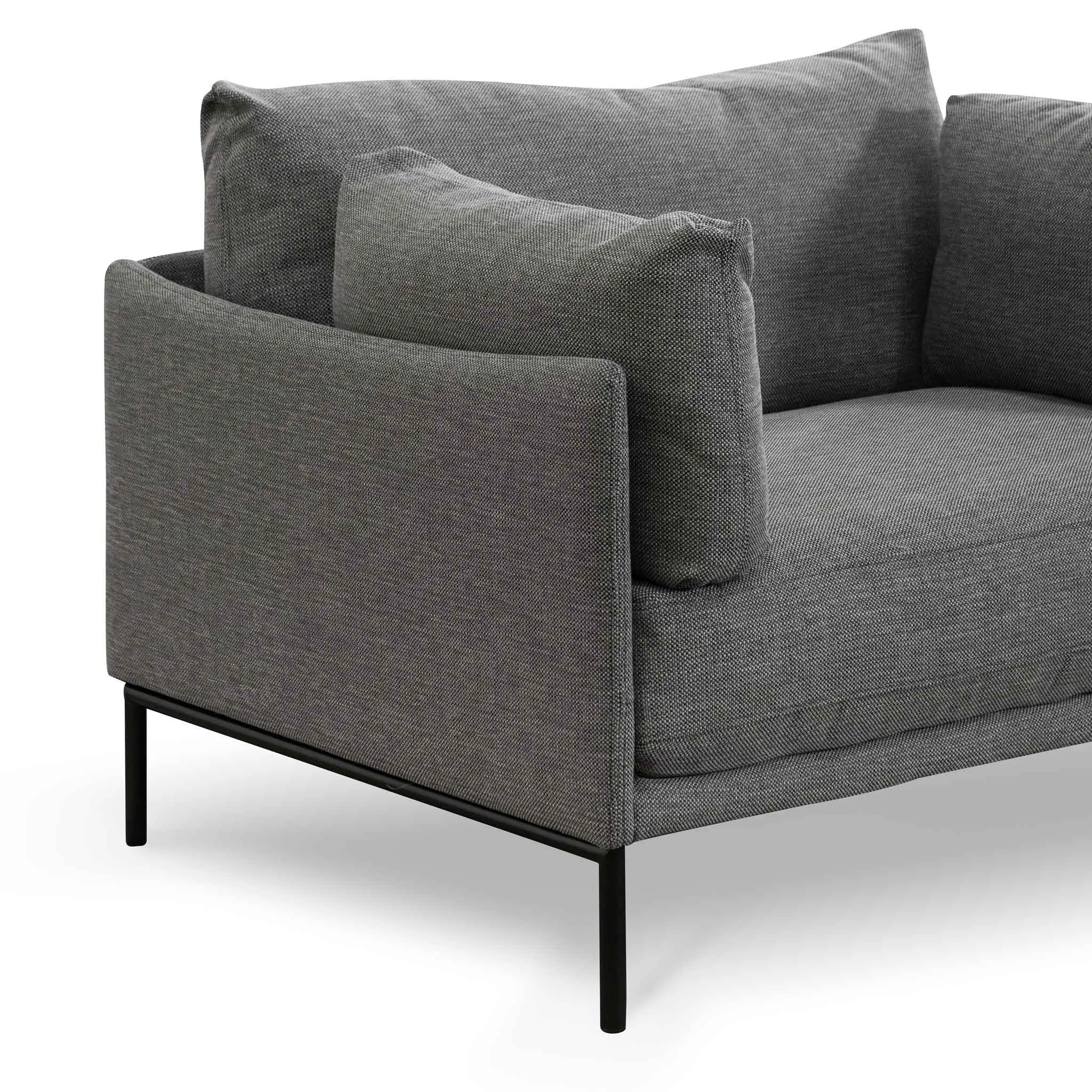 Emilis Armchair - Graphite Grey