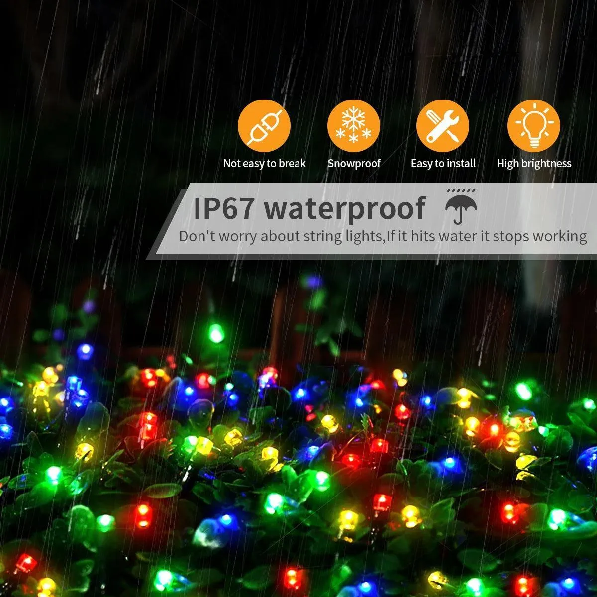Enchanting LED Fairy String Lights for Stunning Outdoor Ambiance