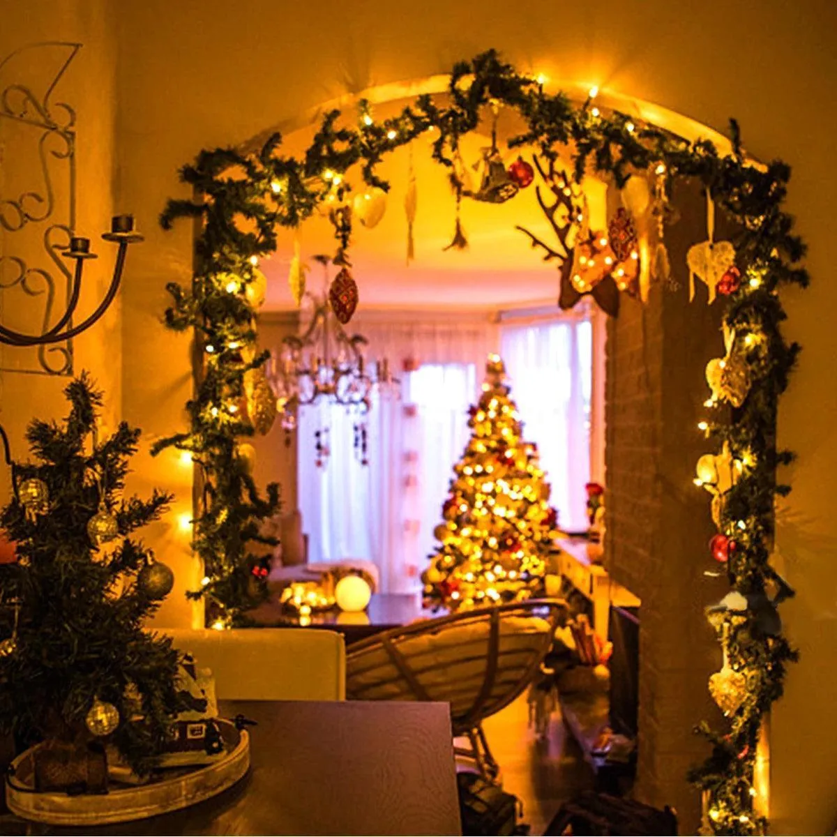 Enchanting LED Fairy String Lights for Stunning Outdoor Ambiance
