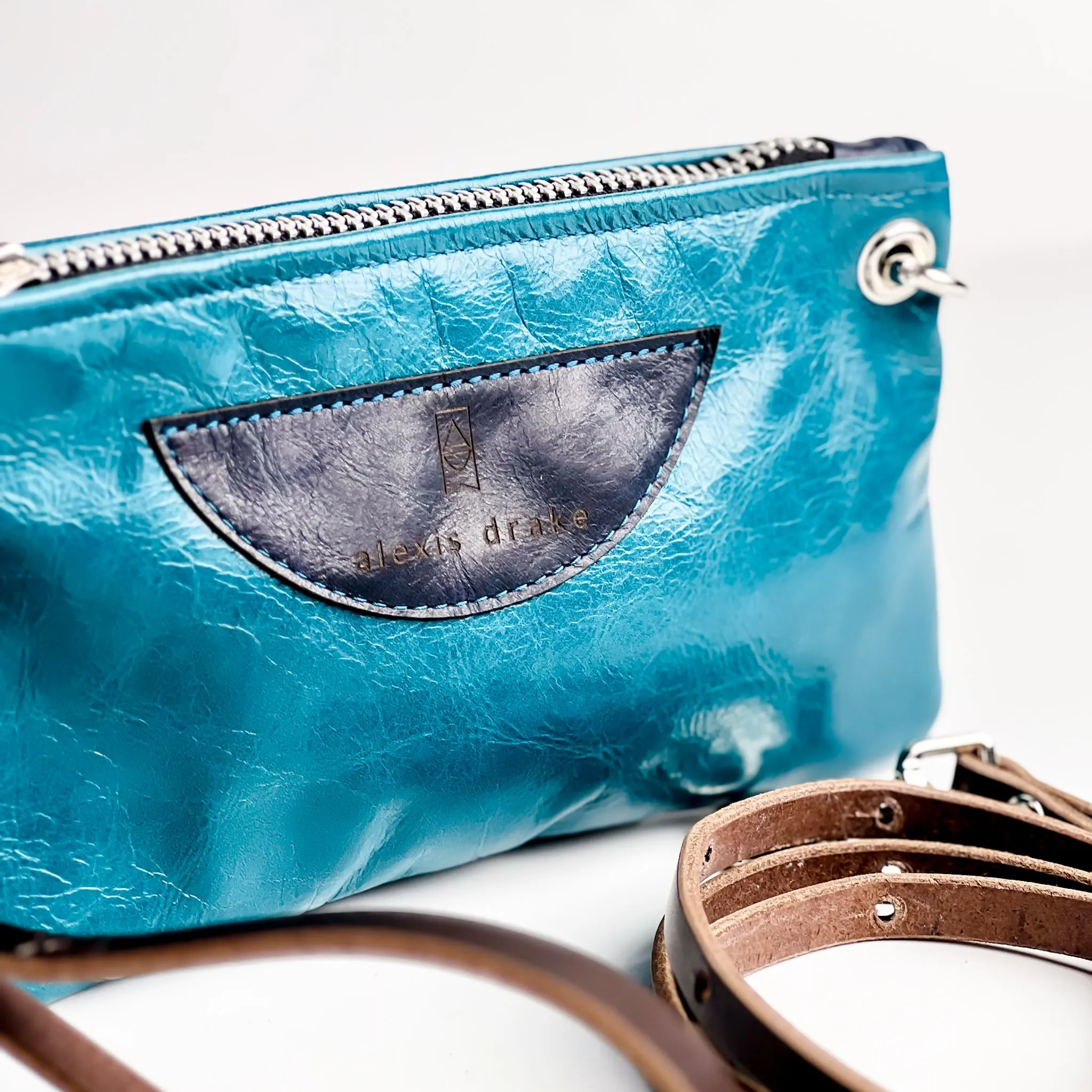 Everyday Collection | Belt Bag Clutch   Crossbody | Turquoise