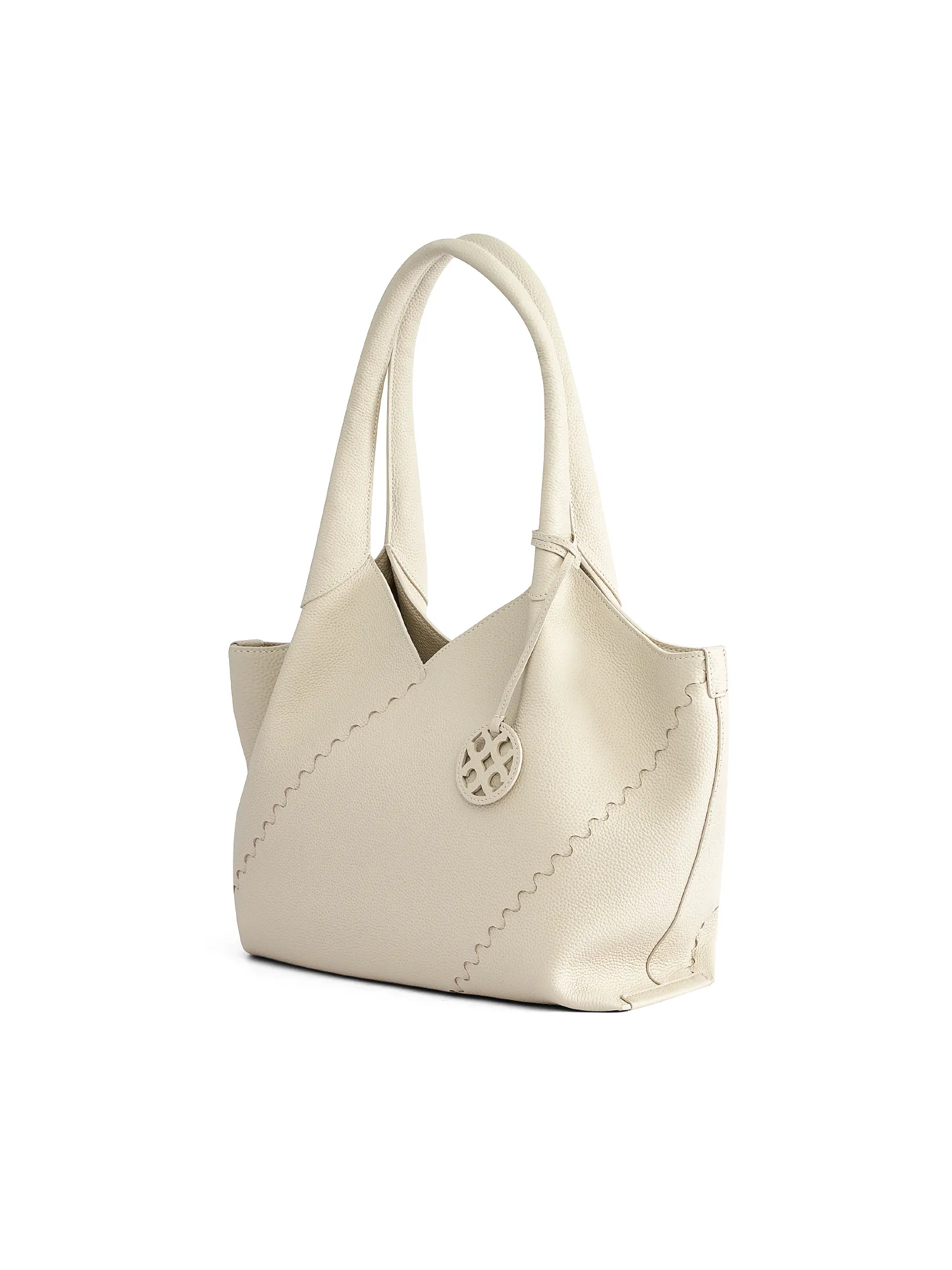Everyday Large Slouchy Tote - White