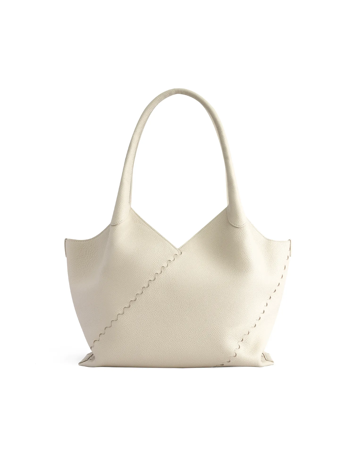 Everyday Large Slouchy Tote - White