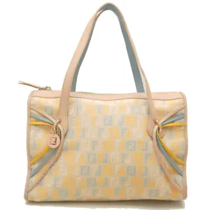 Fendi Canvas Leather Tote Bag 8BL070