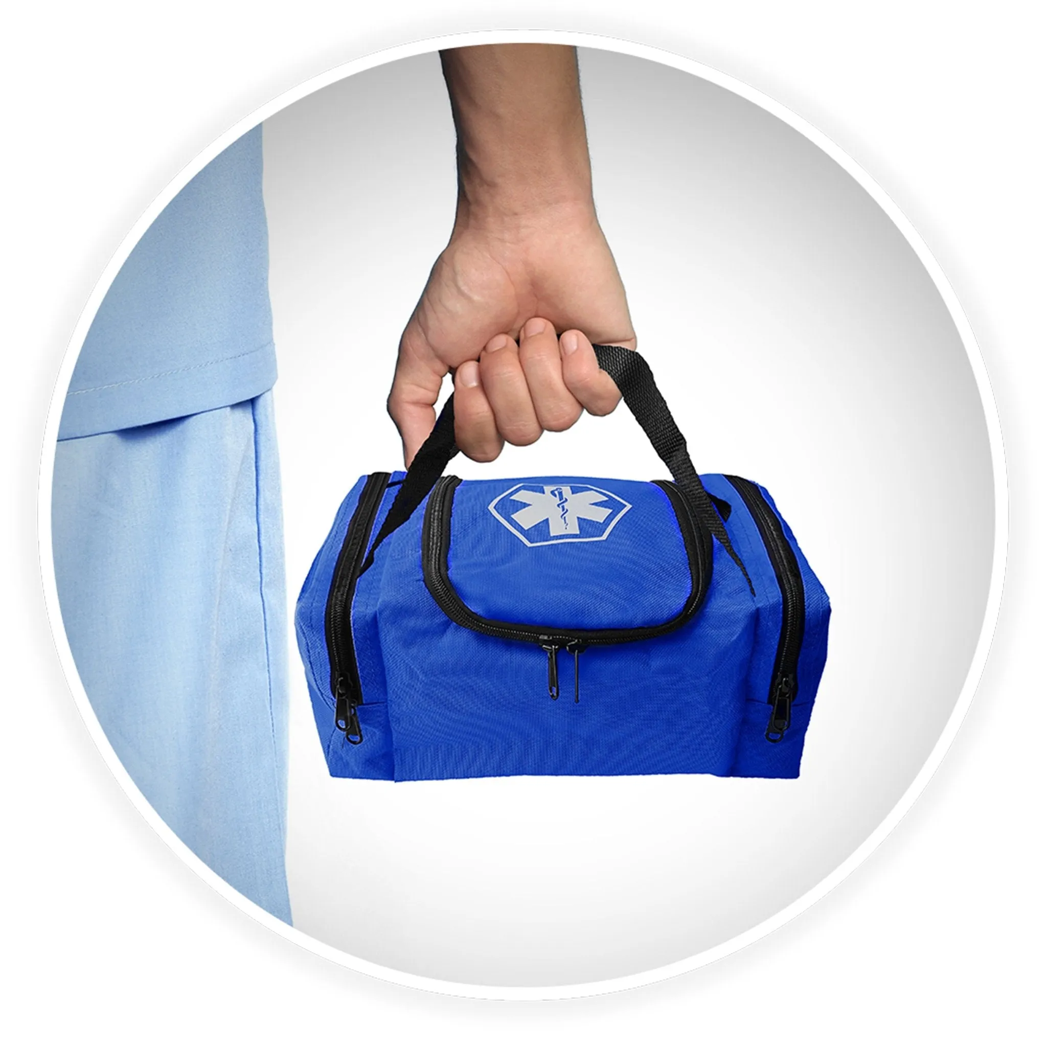 First Aid Responder EMS Emergency Medical Trauma Bag EMT 10.5"x5"x8 Fire Fighter