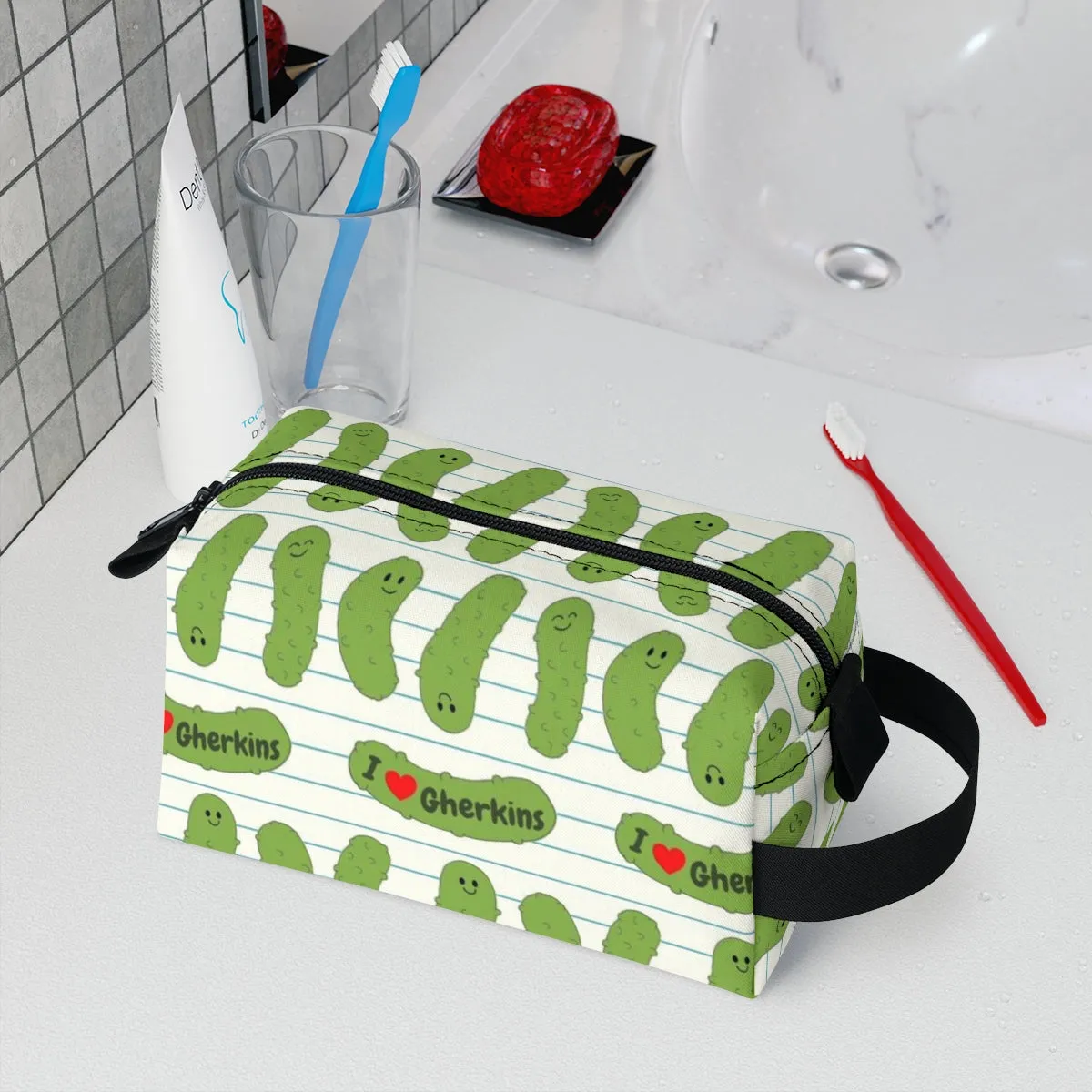 Gherkin Party Toiletry Bag