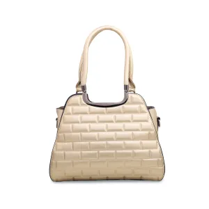 Golden Formal Hand Bag P35881