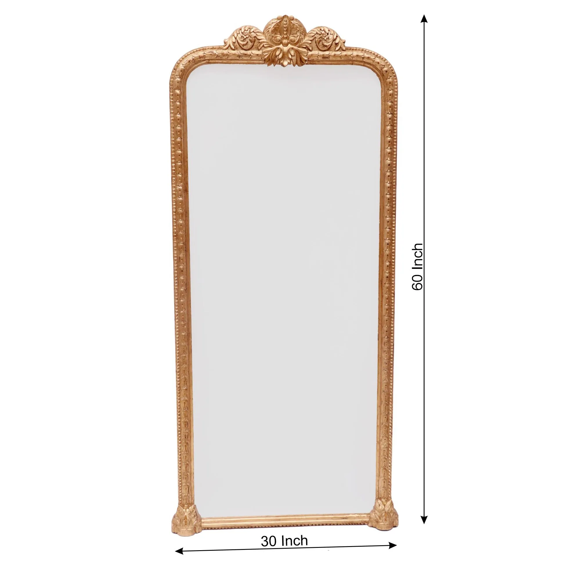 Golden French Royal Long Mirror