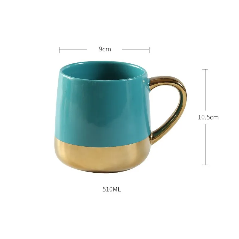 Golden Handle Luxurious Mug