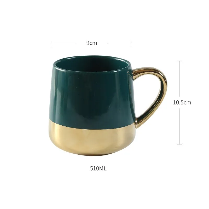 Golden Handle Luxurious Mug