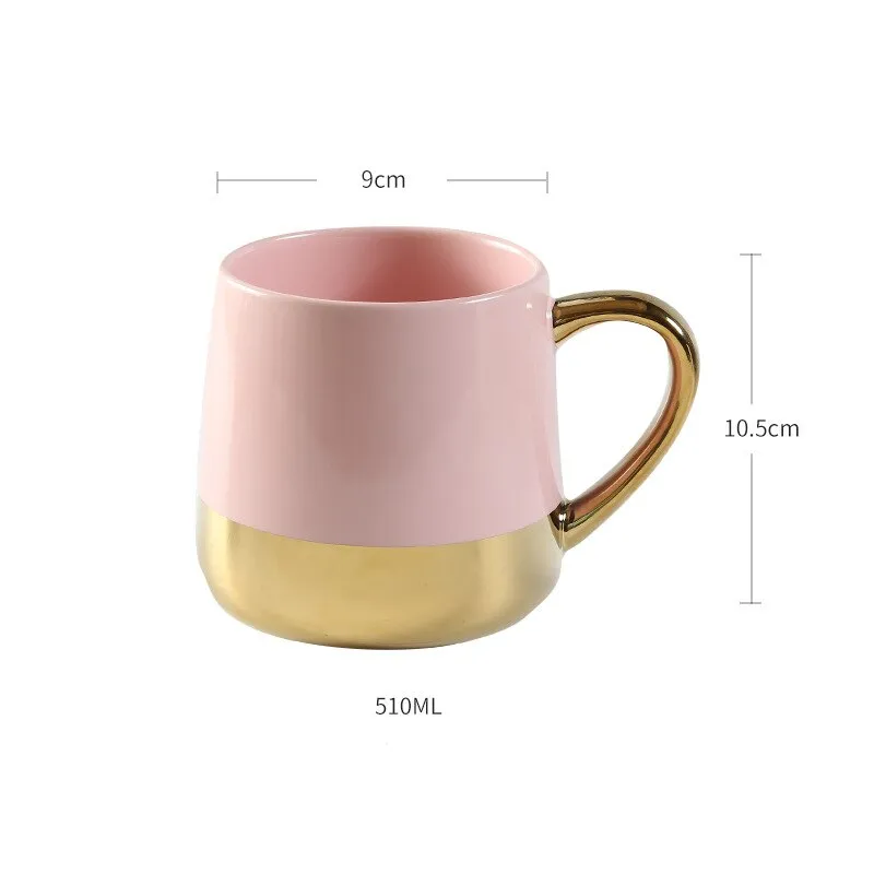 Golden Handle Luxurious Mug