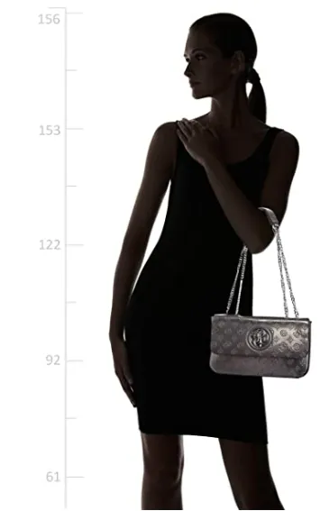 GUESS Open Road Crossbody PY718621 Pewter