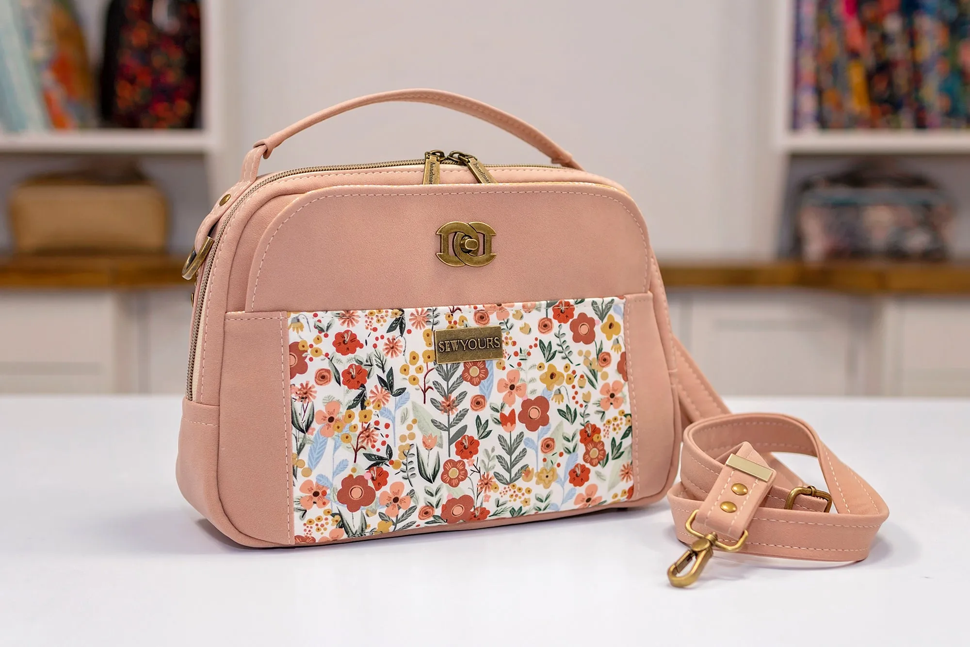 Handmade Set of 3 | KiKi Crossbody, Fold-N-Go Wallet & Harlequin Pouch