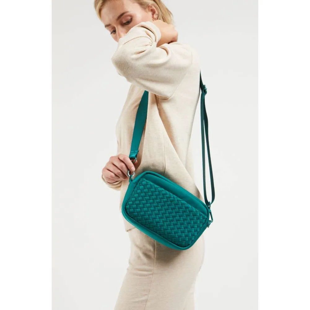 Inspiration Woven Neoprene Crossbody: Forest