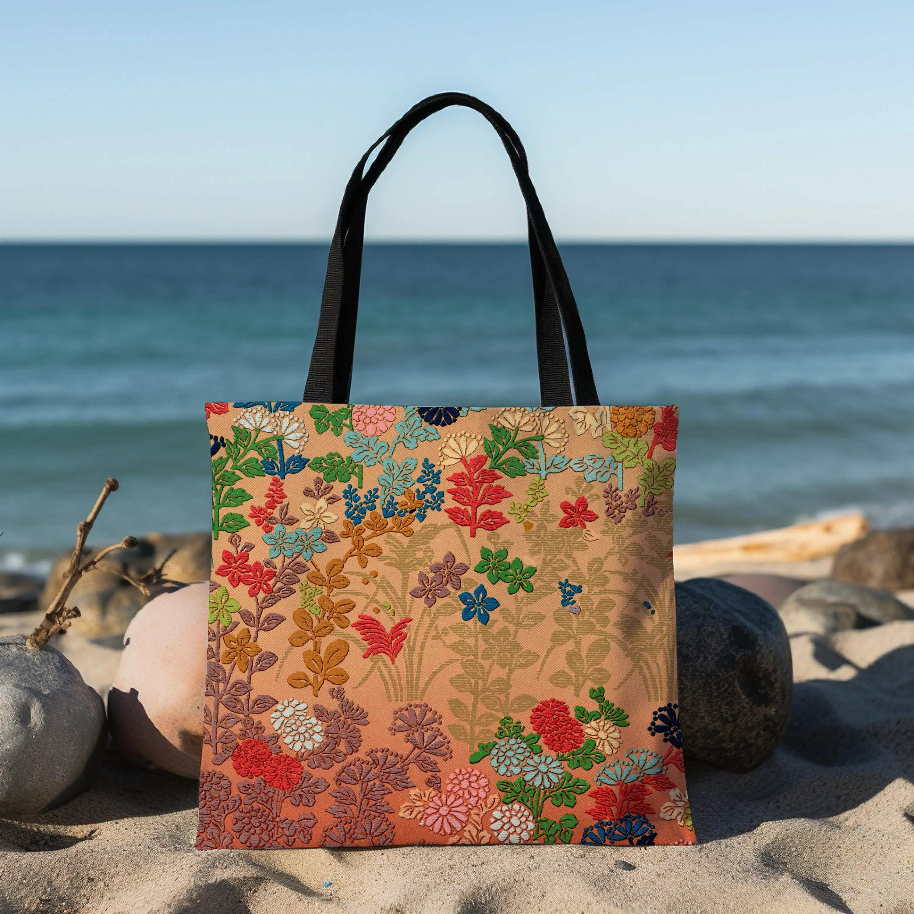 Japandi Japanese Art - Canvas Tote Bag