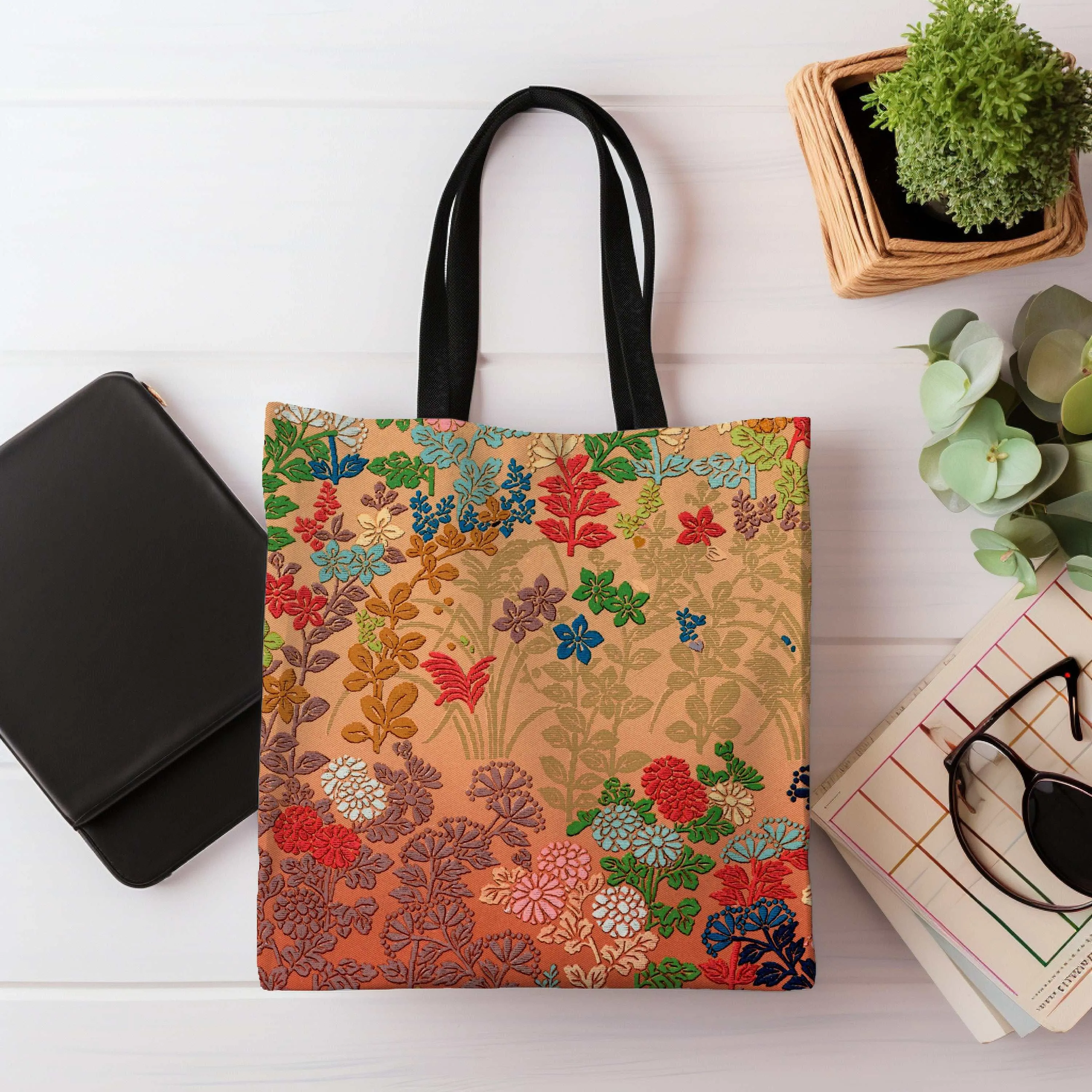 Japandi Japanese Art - Canvas Tote Bag