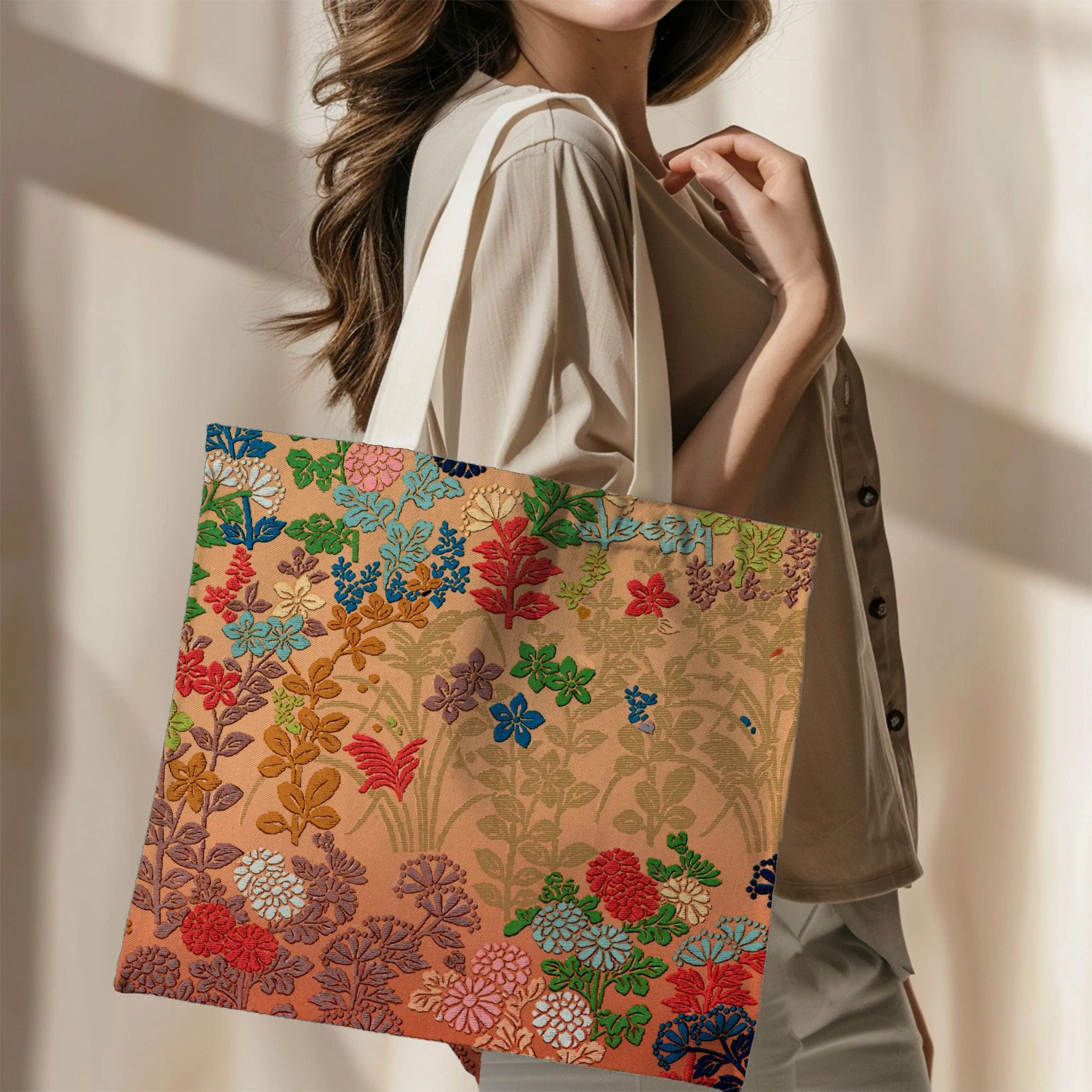 Japandi Japanese Art - Canvas Tote Bag