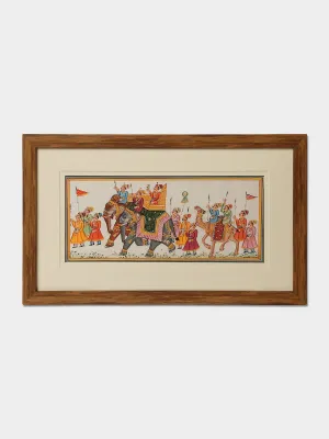 Kangra Miniature: Procession 2