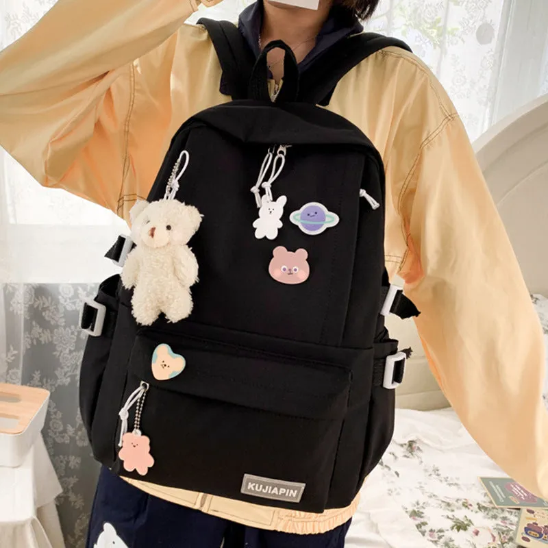 Large Capacity School Fresh Trendy Work Backpack