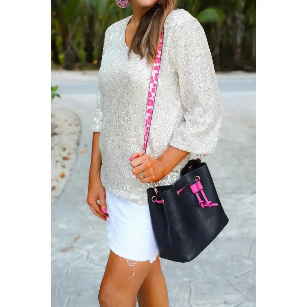 Lavish Leopard Bucket Handbag
