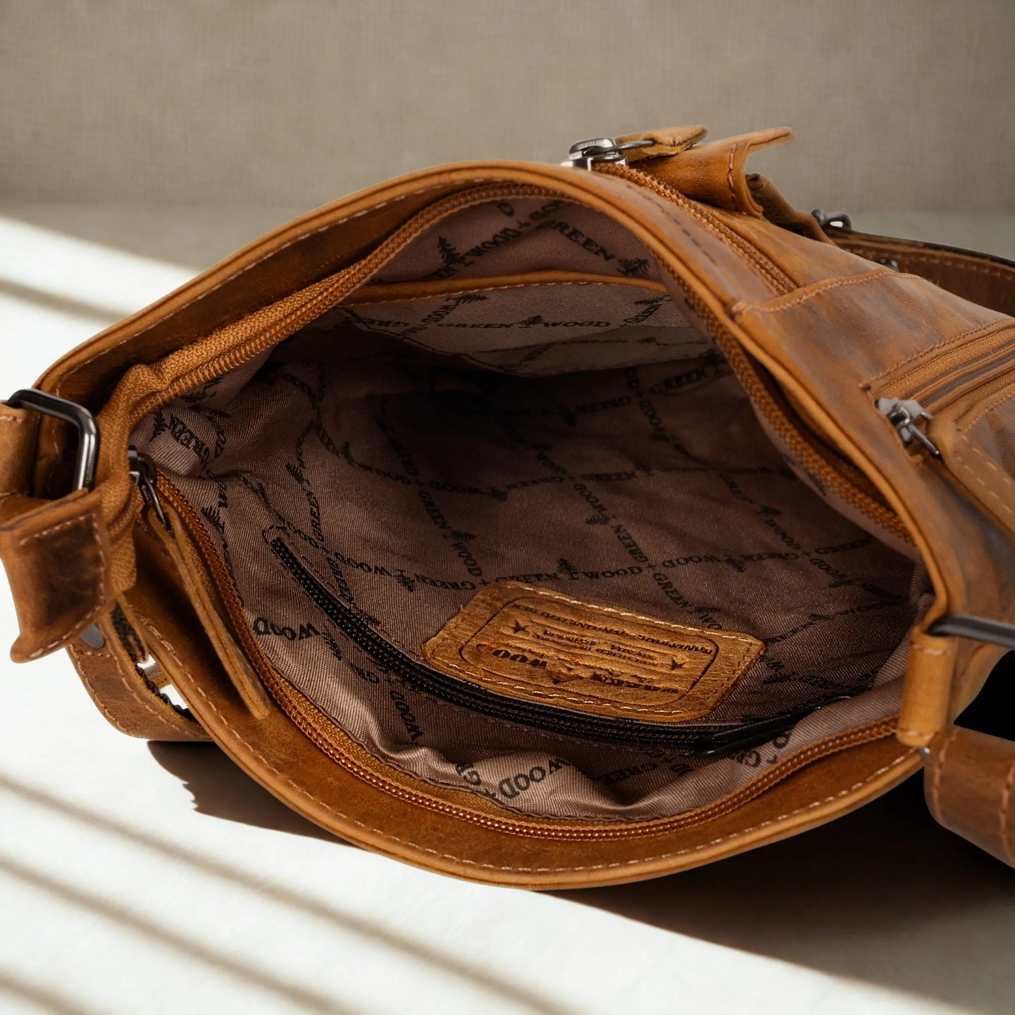 Leather Crossbody Bag for Women