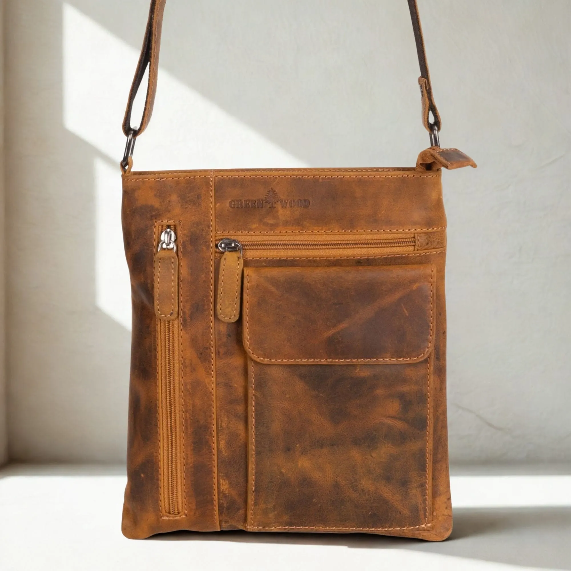 Leather Crossbody Bag for Women