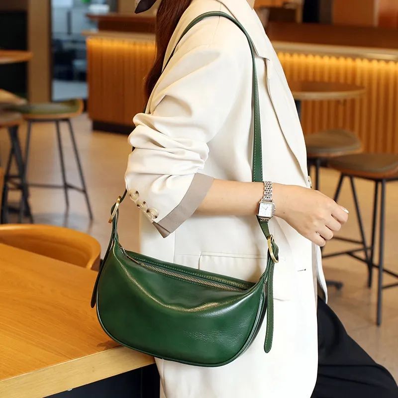 Leather Crossbody Sling Bag