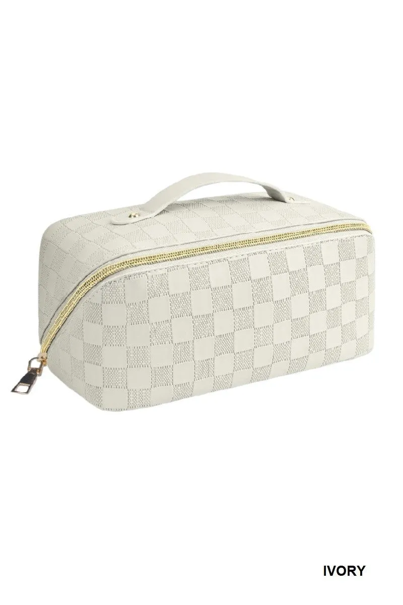 Leather Make Up Bag