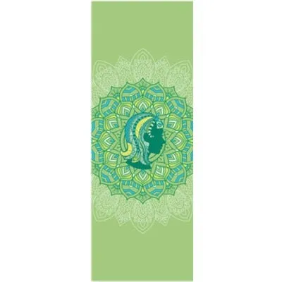 Leo: Yoga Mat for Zodiac Lovers. Personalized Sun Sign Pilates mat. Extra thick, Non Slip. WickedYo.