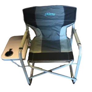 Liberty Directors Folding Camping Chair -  Grey