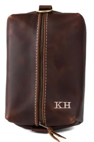 Lifetime Leather - Heirloom Toiletry Travel Bag