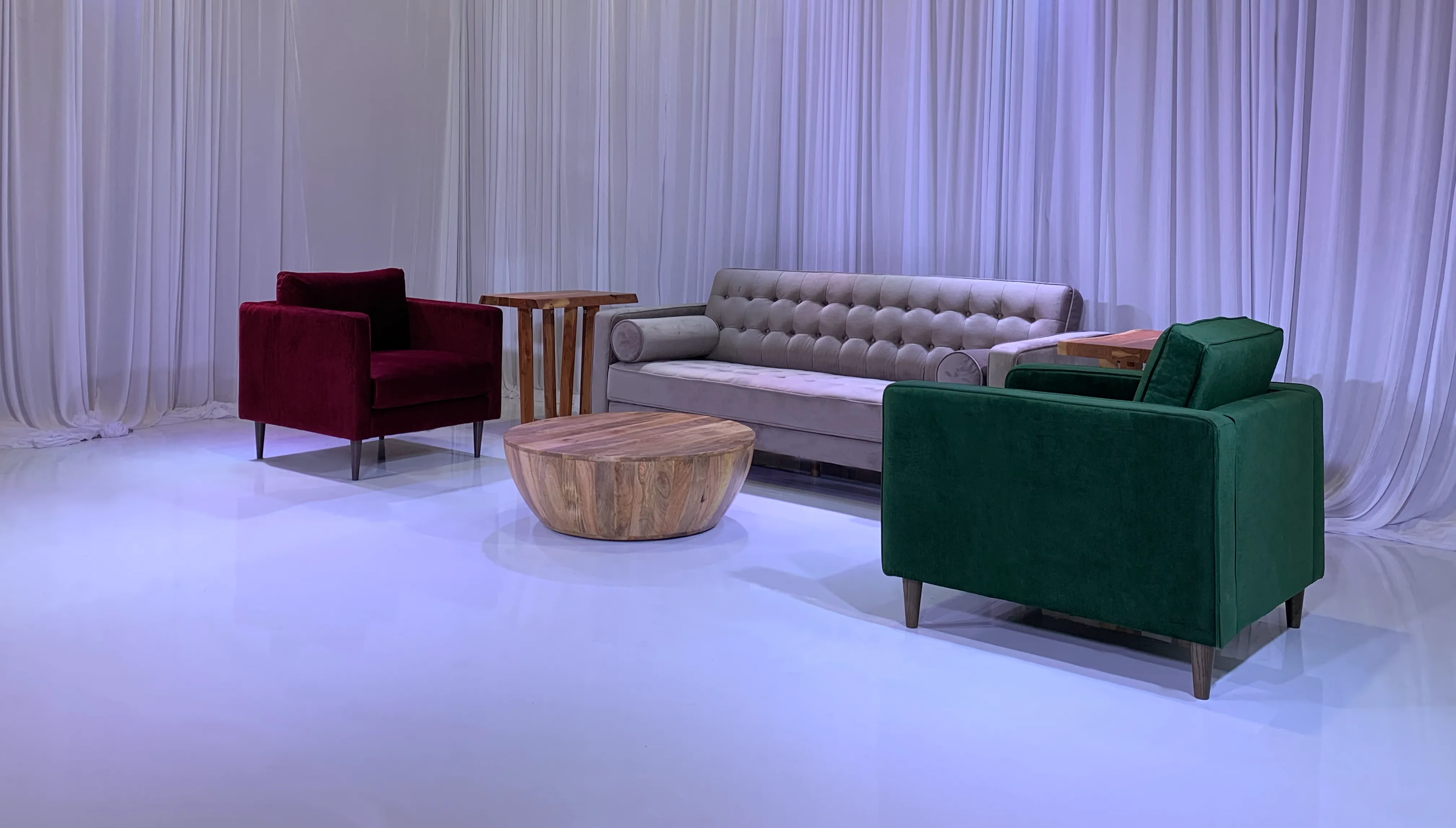 LIVINGSTON SOFA GROUPING 2 - LIGHT GREY