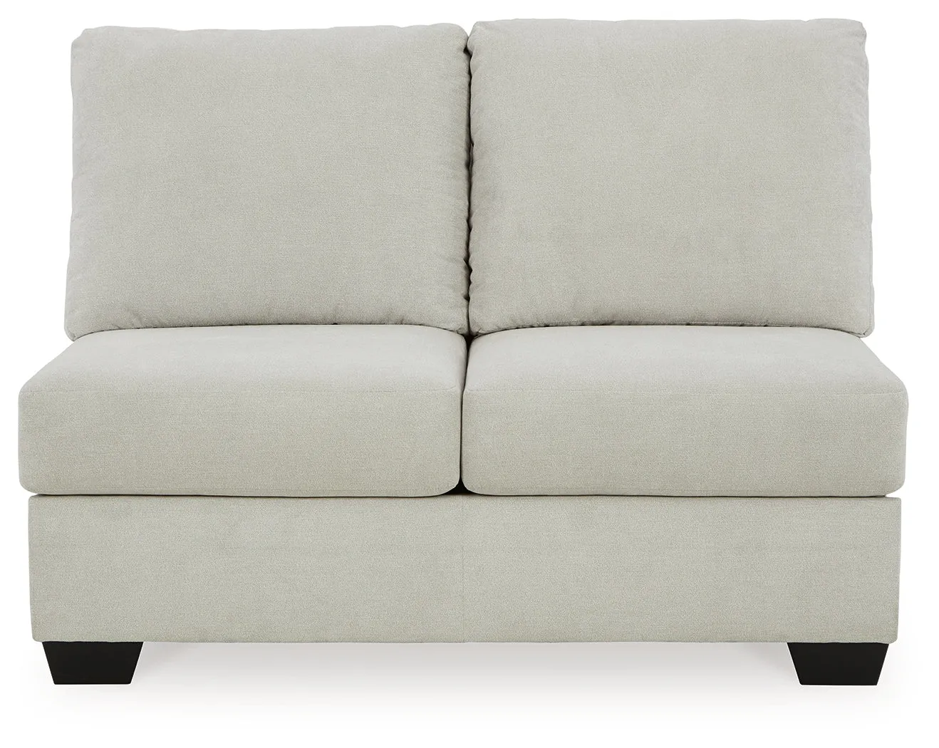 Lowder 4-Piece Sectional with Ottoman in Stone