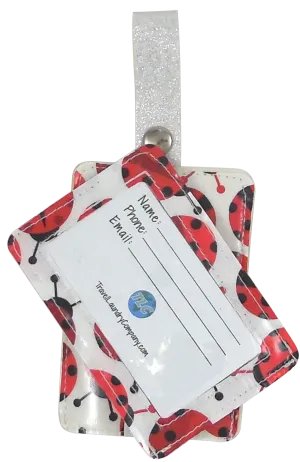 Luggage Tag Duo - Ladybugs