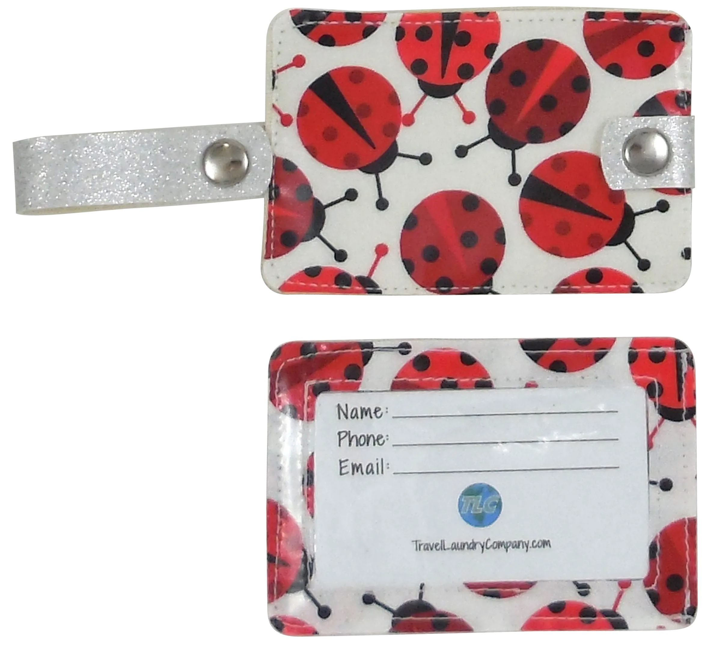 Luggage Tag Duo - Ladybugs