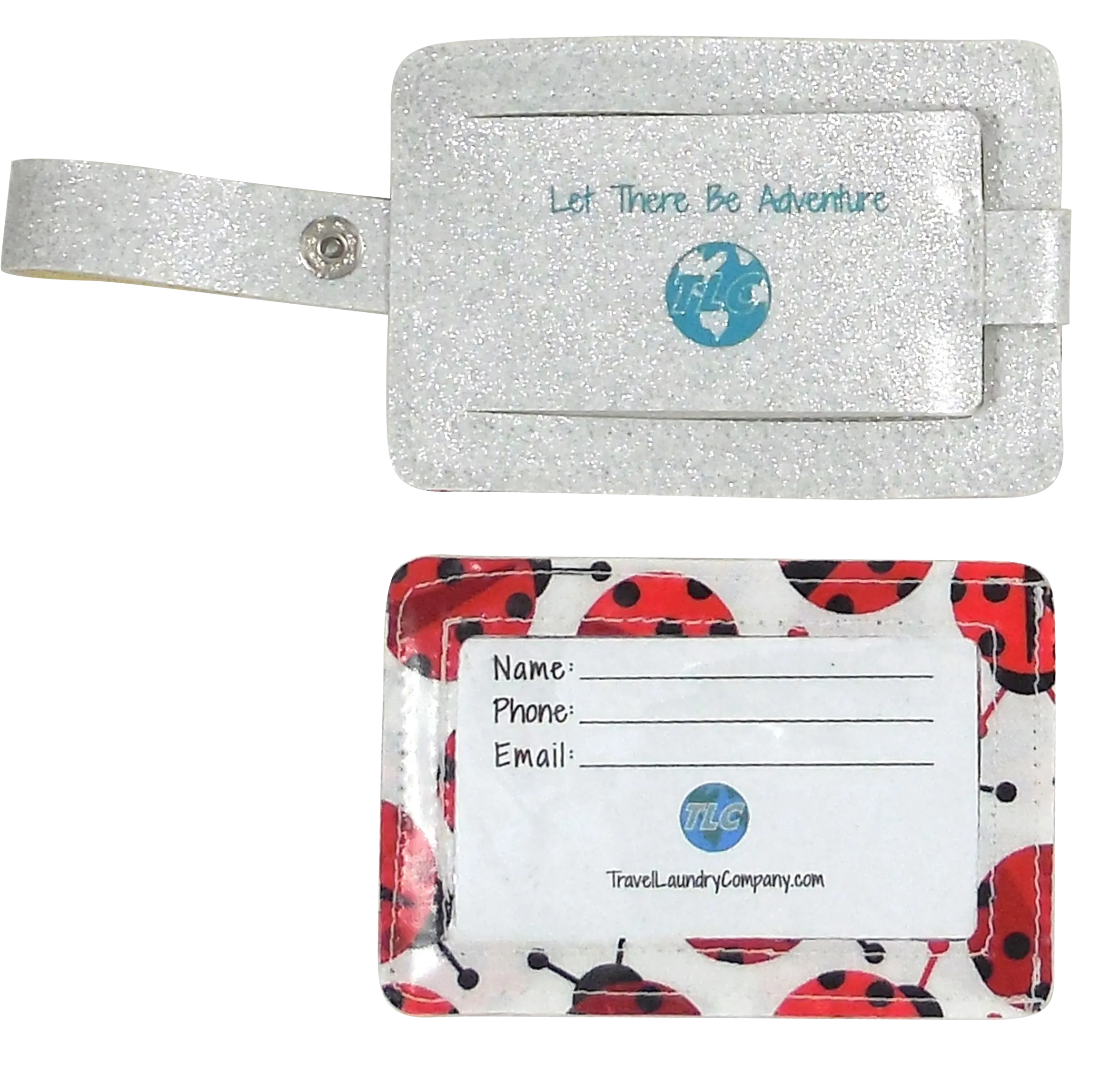 Luggage Tag Duo - Ladybugs