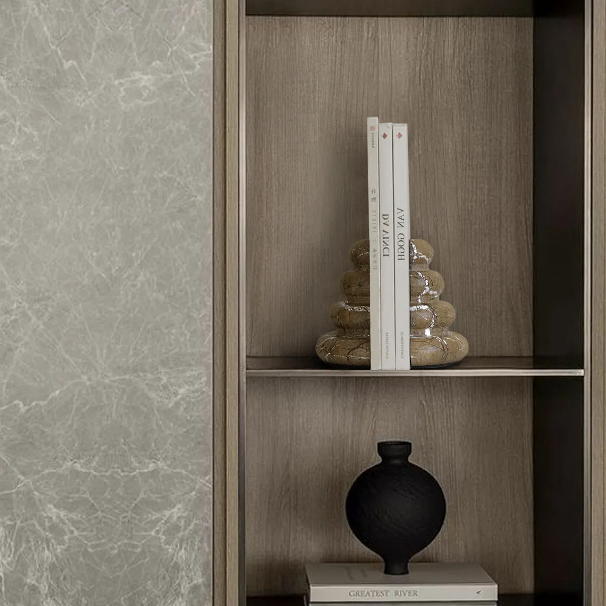 Luxe Marble Bookend