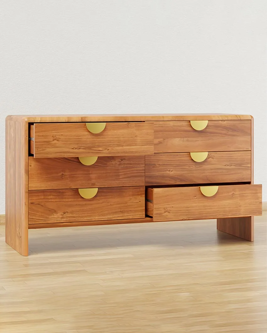 Luxurious Brown Watson Multiple Drawer Dresser