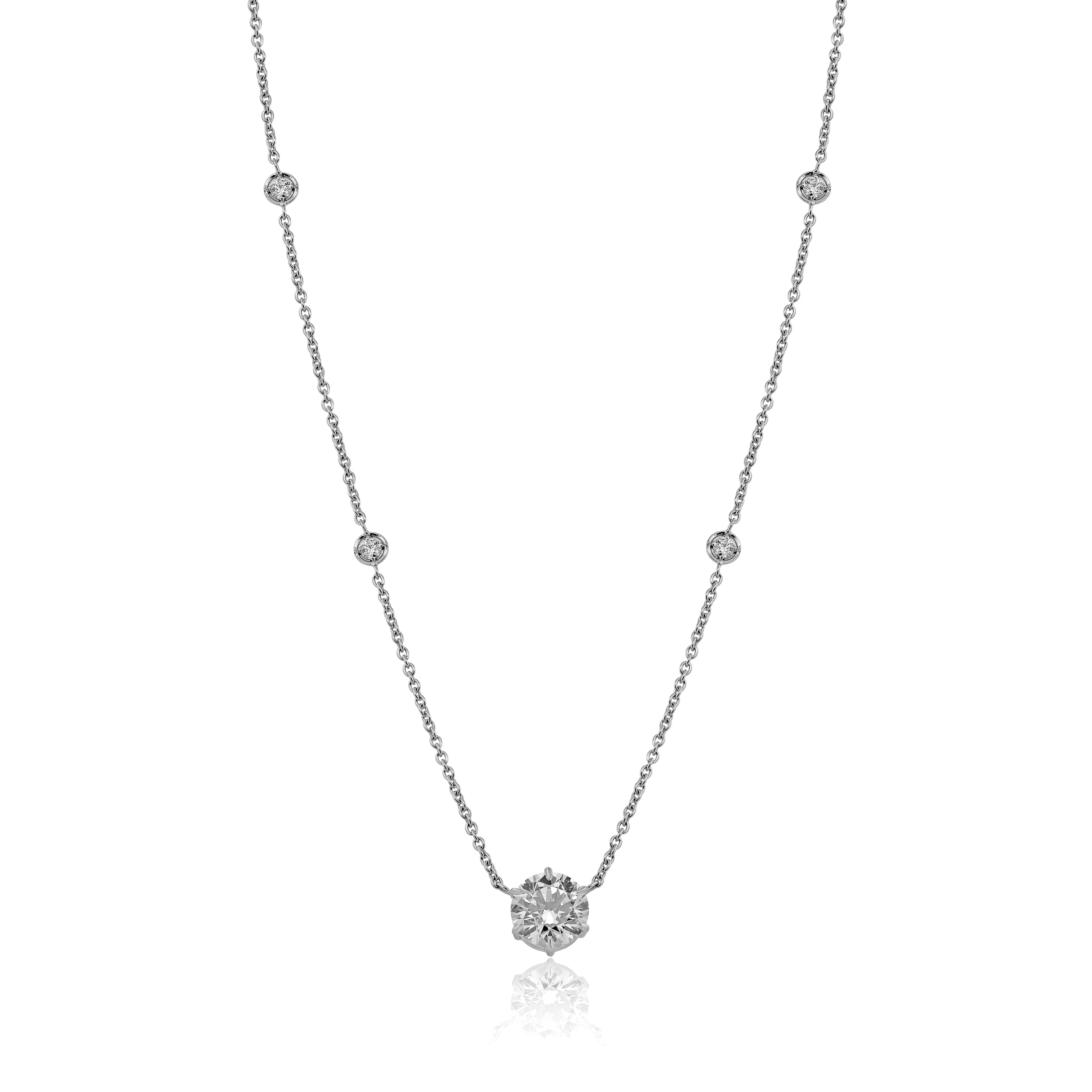 Luxurious Diamond  Pendant 4.53 cts TW