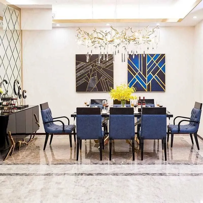 Luxurious Exquisite Marble Dining Table