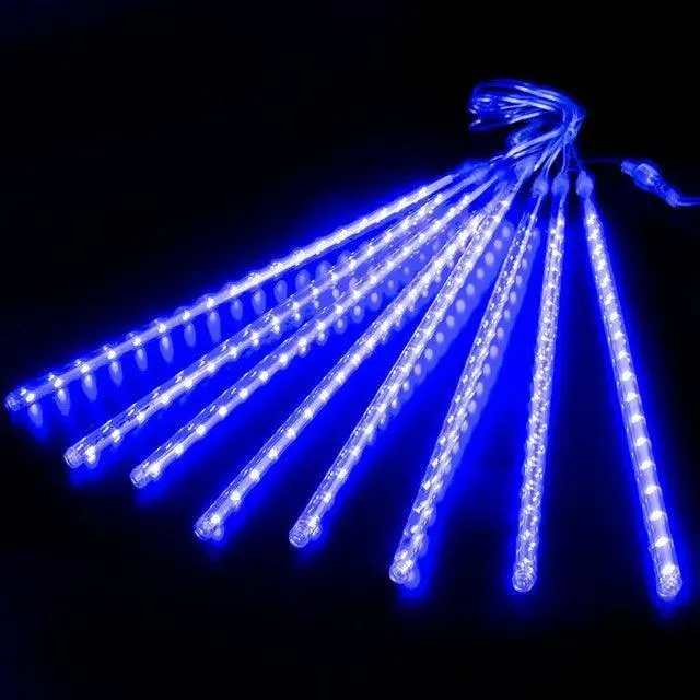 Magical LED Raindrop Lights for Stunning Outdoor Meteor Shower Displays
