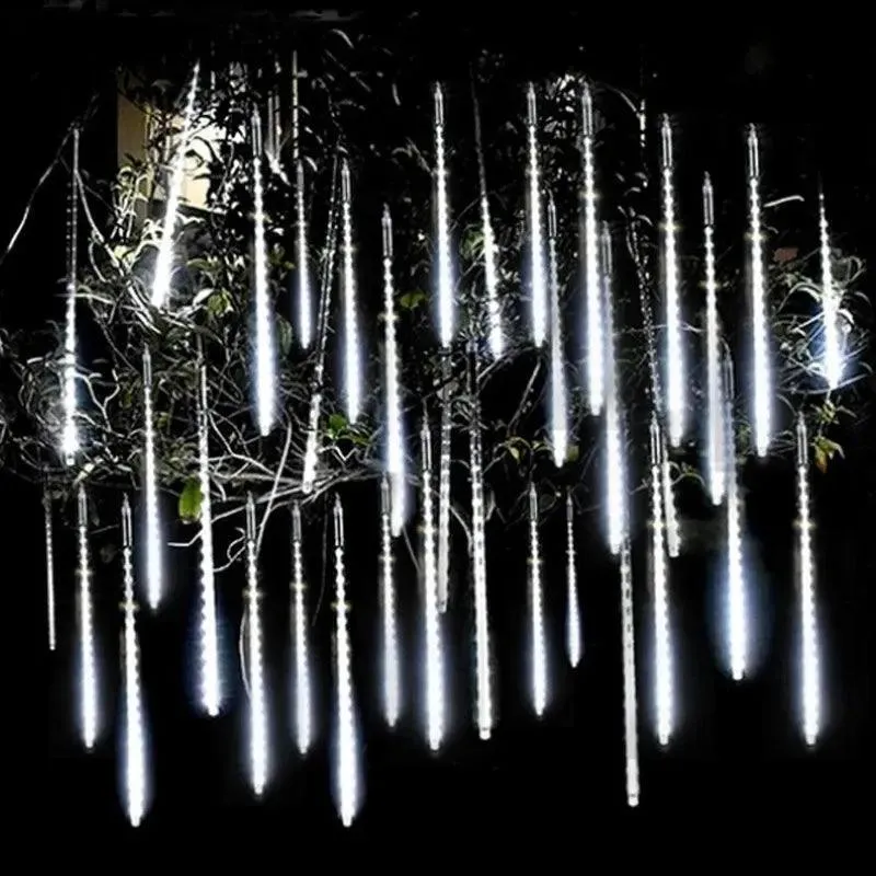 Magical LED Raindrop Lights for Stunning Outdoor Meteor Shower Displays