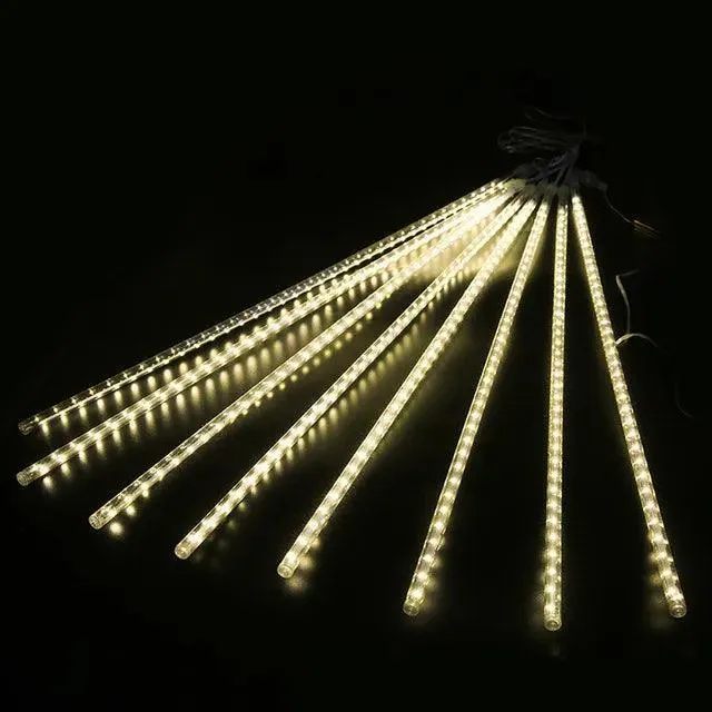 Magical LED Raindrop Lights for Stunning Outdoor Meteor Shower Displays