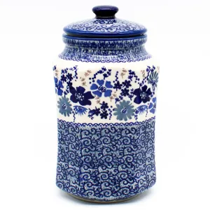Md Airtight Canister in Stunning Blue