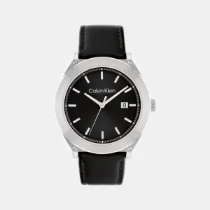 Men Analog Leather Watch 25200201